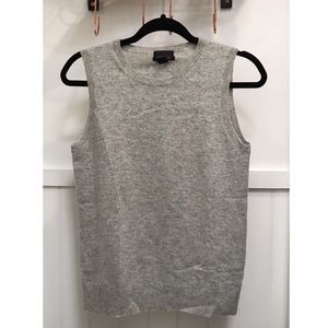 J.Crew Italian Cashmere Sleeveless Sweater